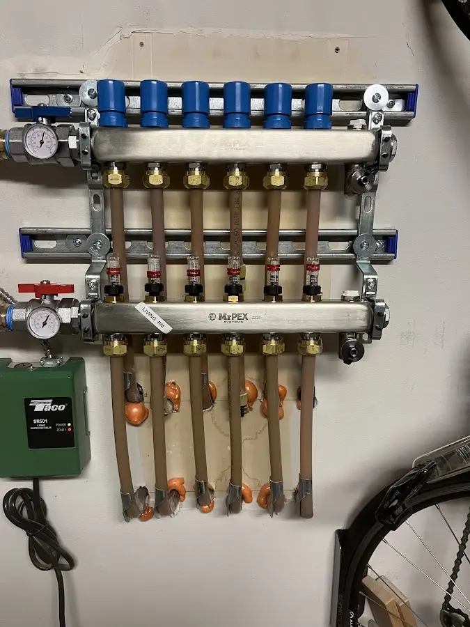 Plumber performing Leak Detection at a residential property in McGregor